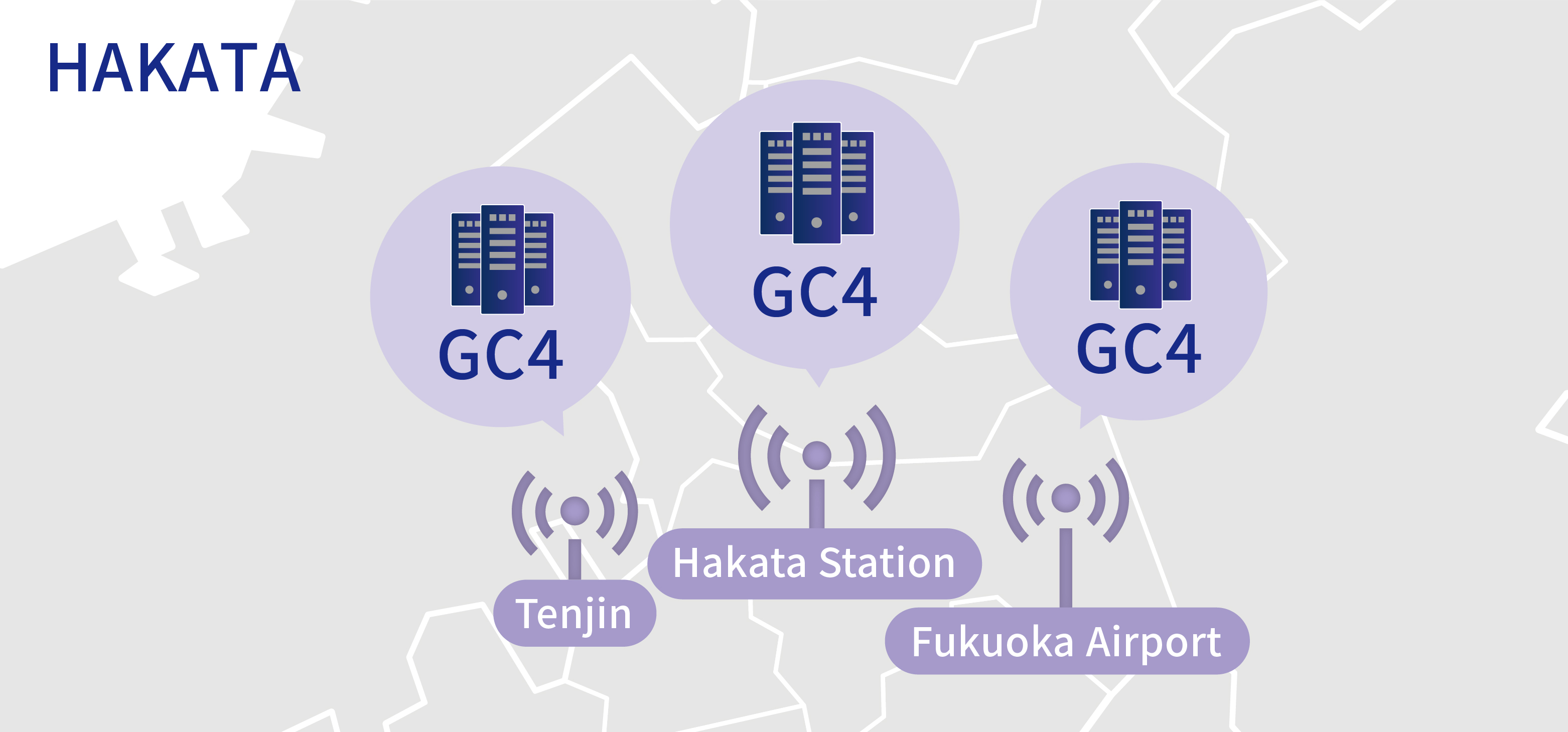 Local urban data center GC4 Map